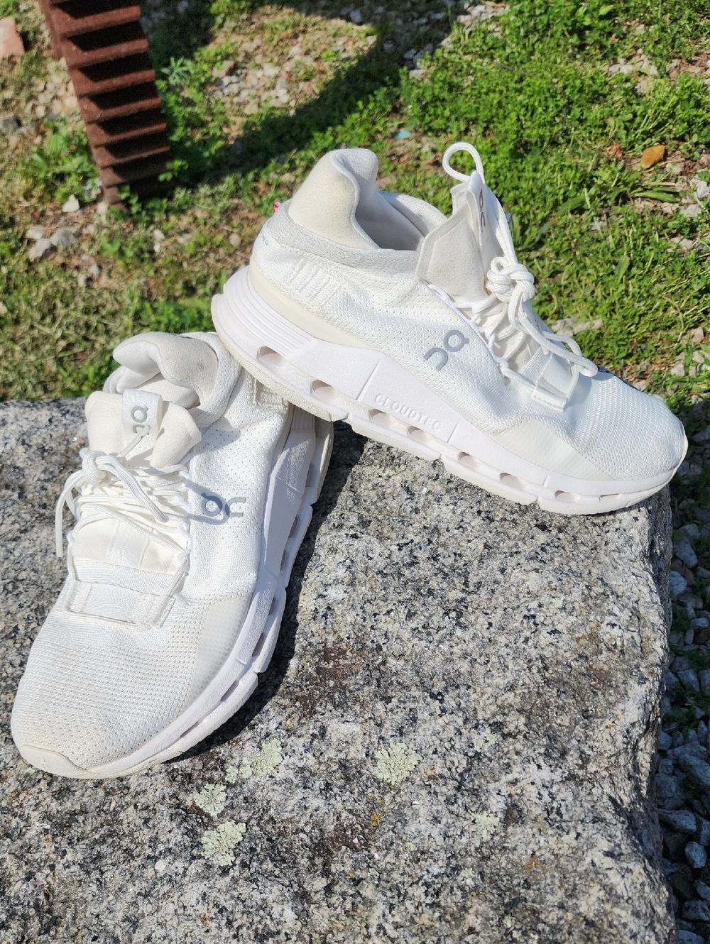On Running Cloudnova Athletic Shoes in White